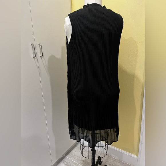 Women’s Black Knife-Pleat Cocktail Dress by DKNY - Picture 4 of 8